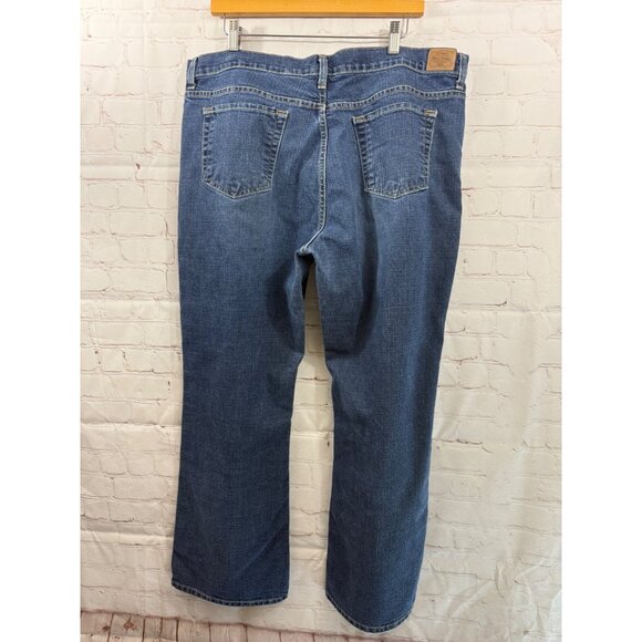 Old Navy Bootcut Jeans Womens Plus Size 18 Short High Waisted Stretch Denim - Picture 2 of 7